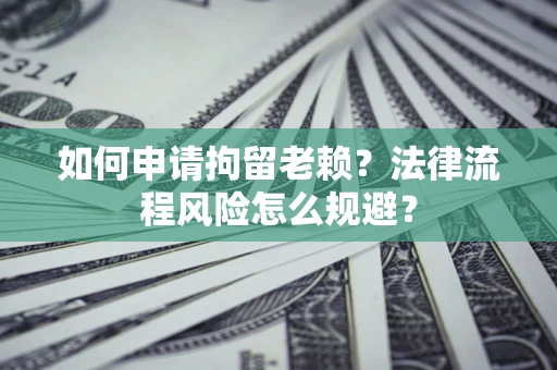 武汉如何申请拘留老赖？法律流程风险怎么规避？