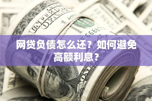 武汉网贷负债怎么还？如何避免高额利息？