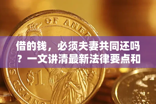 武汉借的钱，必须夫妻共同还吗？一文讲清最新法律要点和避坑指南
