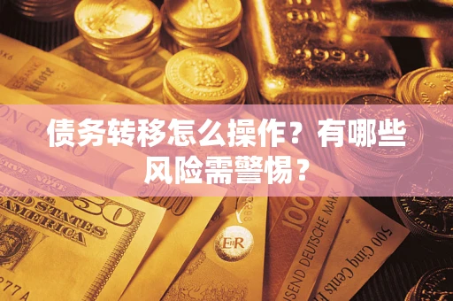 武汉债务转移怎么操作？有哪些风险需警惕？