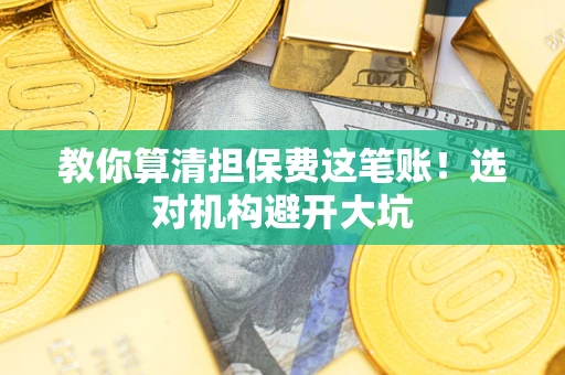 武汉教你算清担保费这笔账！选对机构避开大坑