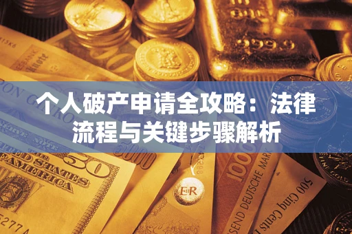 武汉个人破产申请全攻略：法律流程与关键步骤解析