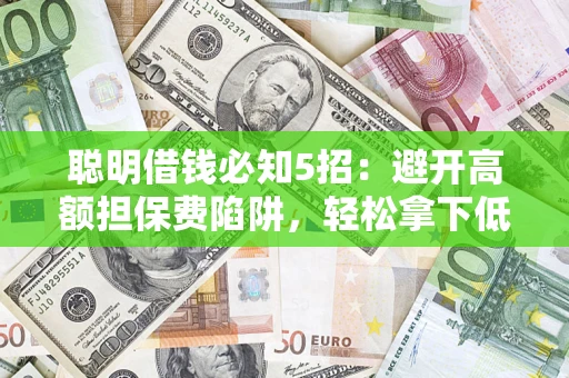 武汉聪明借钱必知5招：避开高额担保费陷阱，轻松拿下低息贷款